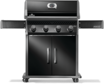 BBQ Napoléon Rogue XT 525 noir avec brûleur infrarouge latéral Sizzle Zone